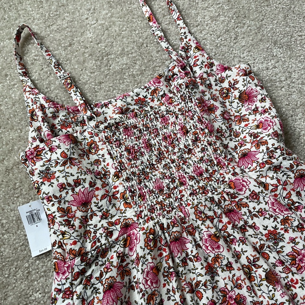 Old Navy Women’s Floral Pink and White Mini Dress Size Small NWT - Picture 8 of 8